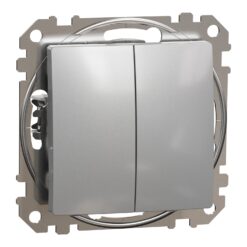 Schneider Sedna Design διακόπτης κομμυτατέρ Αλουμίνιο – SDD113105
