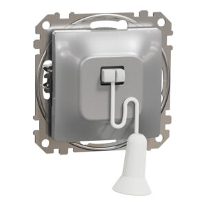 Schneider Sedna Design & Elements, διακόπτης με κορδόνι 10A, Αλουμίνιο – SDD113122