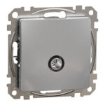 Schneider Sedna Design TV πρίζα τερματική 4DB Αλουμίνιο – SDD113471
