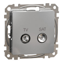 Schneider Sedna Design TV SAT πρίζα διέλευσης 7DB Αλουμίνιο – SDD113474S