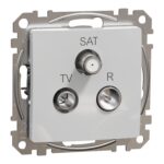 Schneider Sedna Design TV-R-SAT διέλευσης 7DB Αλουμίνιο – SDD113484