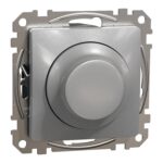 Schneider Sedna, περιστροφικό dimmer, 3-370W, LED, Αλουμίνιο – SDD113501