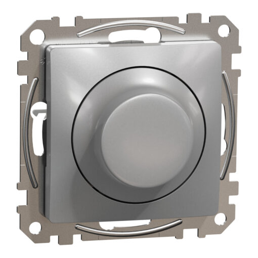 Schneider Sedna, περιστροφικό dimmer, RC/RL 5-200W, LED, Αλουμίνιο – SDD113502