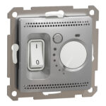 Schneider Sedna Design & Elements, Θερμοστάτης 16A, Αλουμίνιο – SDD113506
