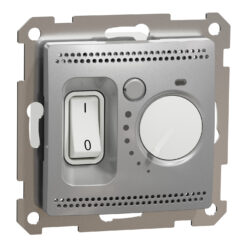 Schneider Sedna Design & Elements, Θερμοστάτης 16A, Αλουμίνιο – SDD113506