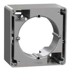 Schneider Sedna Design επίτοιχο κουτί 1 θέσης Αλουμίνιο – SDD113901