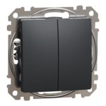 Schneider Sedna Design διακόπτης κομμυτατέρ Ανθρακί – SDD114105