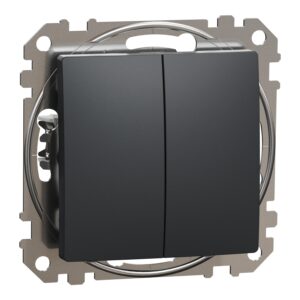 Schneider Sedna Design διακόπτης κομμυτατέρ Ανθρακί – SDD114105