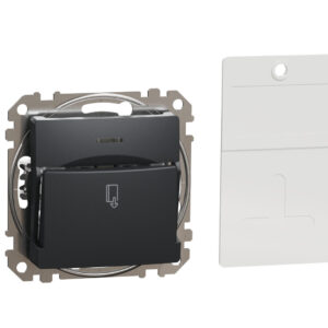 Schneider Sedna Design καρτοδιακόπτης Ανθρακί – SDD114121