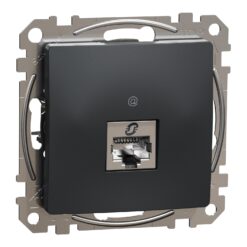Schneider Sedna Design RJ45 πρίζα CAT6 STP Ανθρακί – SDD114461S