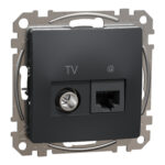 Schneider Sedna Design RJ45 CAT6 UTP – TV Ανθρακί – SDD114469T