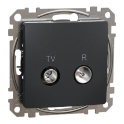 Schneider Sedna Design TV R πρίζα τερματική 4DB Ανθρακί – SDD114471R
