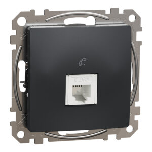 Schneider Sedna Design πρίζα τηλεφώνου πρίζα RJ11 Ανθρακί – SDD114491