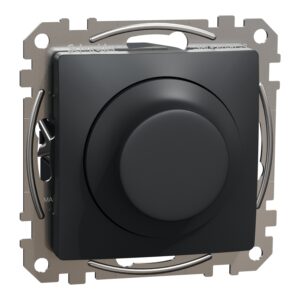 Schneider Sedna, περιστροφικό dimmer, 3-370W, LED, Ανθρακί – SDD114501