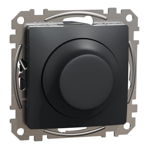 Schneider Sedna, περιστροφικό dimmer, 3-370W, LED, Ανθρακί – SDD114501