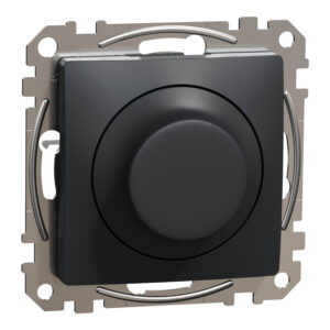 Schneider Sedna, περιστροφικό dimmer RC/RL 5-200W, LED, Ανθρακί – SDD114502