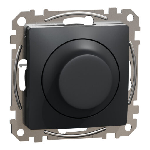 Schneider Sedna, περιστροφικό dimmer RC/RL 5-200W, LED, Ανθρακί – SDD114502