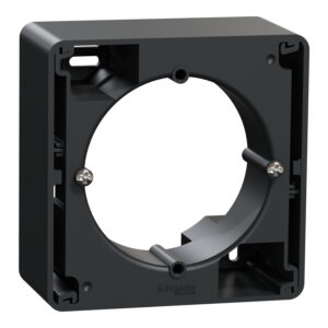 Schneider Sedna Design επίτοιχο κουτί 1 θέσης Ανθρακί – SDD114901