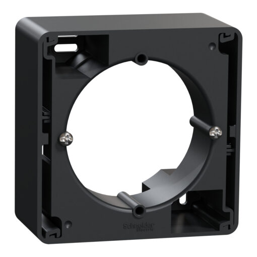 Schneider Sedna Design επίτοιχο κουτί 1 θέσης Ανθρακί – SDD114901