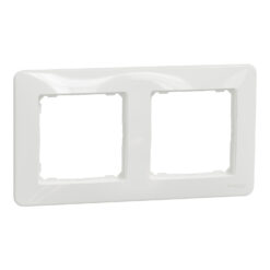 Schneider Sedna Design πλαίσιο 2 θέσεων Λευκό – SDD311802