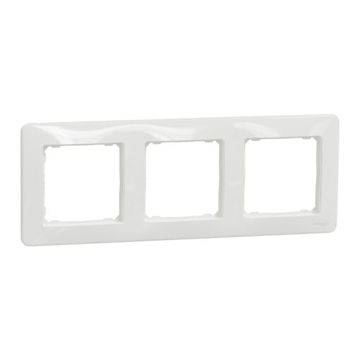 Schneider Sedna Design πλαίσιο 3 θέσεων Λευκό – SDD311803