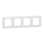 Schneider Sedna Design πλαίσιο 4 θέσεων Λευκό – SDD311804