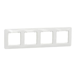 Schneider Sedna Design πλαίσιο 4 θέσεων Λευκό – SDD311804