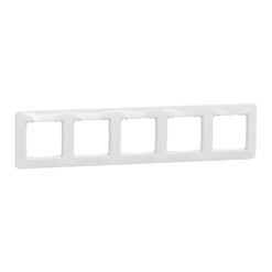 Schneider Sedna Design πλαίσιο 5 θέσεων Λευκό – SDD311805