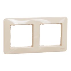 Schneider Sedna Design πλαίσιο 2 θέσεων Μπεζ – SDD312802