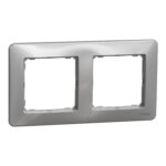 Schneider Sedna Design πλαίσιο 2 θέσεων Αλουμίνιο – SDD313802