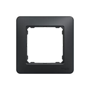 Schneider Sedna Design πλαίσιο 1 θέσης Ανθρακί – SDD314801