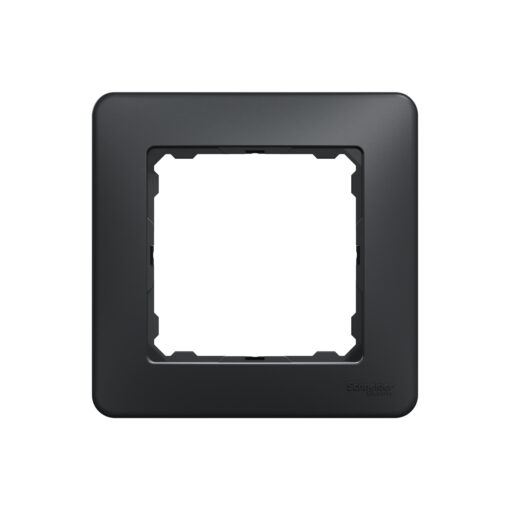 Schneider Sedna Design πλαίσιο 1 θέσης Ανθρακί – SDD314801