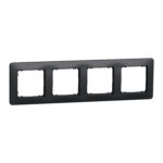 Schneider Sedna Design πλαίσιο 4 θέσεων Ανθρακί – SDD314804