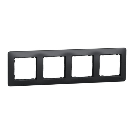 Schneider Sedna Design πλαίσιο 4 θέσεων Ανθρακί – SDD314804