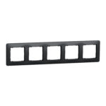 Schneider Sedna Design πλαίσιο 5 θέσεων Ανθρακί – SDD314805