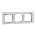 Schneider Sedna Design & Elements, πλαίσιο 3 θέσεων, glass clear – SDD360803