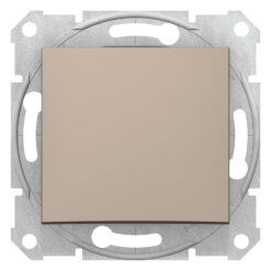 Schneider Sedna Διακόπτης Απλός Τιτάνιο SDN0100168
