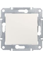 Sedna Διακόπτης Αλέ-Ρετούρ Λευκός SDN0400123