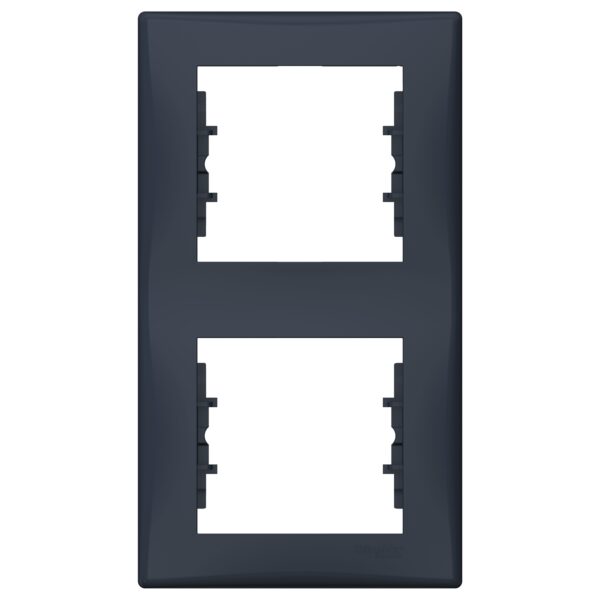 Schneider Sedna Πλαίσιο 2 Θέσ. ΚΑΘ. Γραφίτης SDN5801170