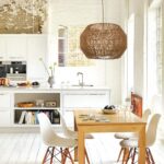 InLight Κρεμαστό φωτιστικό καφέ από σχοινί 1XE27 D:35cm (4503)