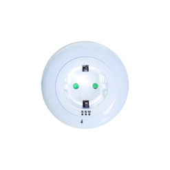 LED Φωτάκι Νυκτός 0,5W με Πρίζα Σούκο Αισθητήρα Λευκό/Μπλε/Κόκκινο Φως ACA – SF09LED