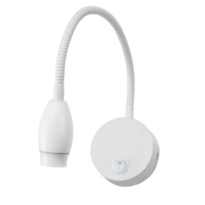 Επίτοιχο Σποτ Λευκό Σπιράλ LED 3W 120° 210Lm Θερμό Λευκό 3000Κ ACA DECOR – SF126BLED330W