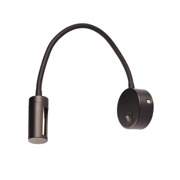 ΕΠΙΤΟΙΧΟ ΦΩΤΙΣΤΙΚΟ LED 3W ΜΑΥΡΟ 3200K 210LM 8X4X44CM PIPER ACA DECOR – SF126LEDSB