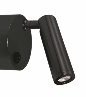 Επίτοιχο Φωτιστικό LED 3W Μαύρο Κινητό Φυσικό Λευκό 4000Κ ACA DECOR  – SF151AMB