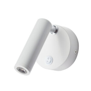 Επίτοιχο Φωτιστικό LED 3W Λευκό Κινητό Φυσικό Λευκό 4000Κ ACA DECOR  – SF151AMW