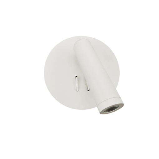 ΕΠΙΤΟΙΧΟ ΦΩΤΙΣΤΙΚΟ LED 3+4W 3000K 280LM ΛΕΥΚΟ ΜΕΤΑΛΛΙΚΟ D13,5X7CM ZEUS ACA DECOR  – SF1801LEDW