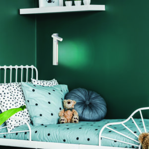 Επιτοίχιο Φωτιστικό Κομοδίνου ACA HERMES LED 12W 3200K 980lm Λευκό Δεξί 28x11x8cm – SF2110LEDWHR