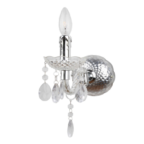 ΑΠΛΙΚΑ ΔΙΑΦΑΝΗΣ ΑΚΡΥΛΙΚΗ 1x40W E14 PEGASUS ACA DECOR  – SF63991W