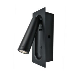 ΕΠΙΤΟΙΧΟ ΦΩΤΙΣΤΙΚΟ LED 3W 3200K 190LM ΜΑΥΡΟ ΜΕΤΑΛΛΙΚΟ ΧΩΝΕΥΤΟ 7X5X17CM AIAS ACA DECOR – SF701LEDB