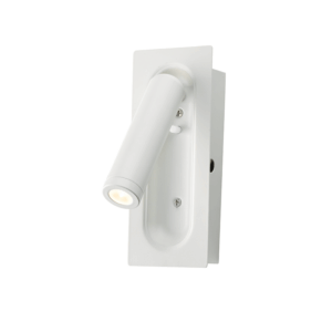 ΕΠΙΤΟΙΧΟ ΦΩΤΙΣΤΙΚΟ LED 3W 3200K 190LM ΛΕΥΚΟ ΜΕΤΑΛΛΙΚΟ ΧΩΝΕΥΤΟ 7X5X17CM AIAS ACA DECOR – SF701LEDW